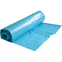 Hygostar Müllsäcke, blau, 160 Liter, aus LDPE, 60 my , Maße: 1.100 x 900 mm, aus LDPE-Folie, - 1 Stück (32446)
