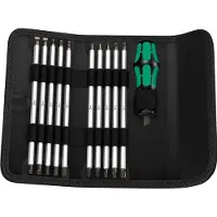 Wera 88/1 Wisselklingset 11-delig Plat, Kruiskop Phillips, Kruiskop Pozidriv, Binnen-Torx, Inbus Werkplaats
