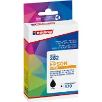 Edding 18-282/18-282-01 EDD-282 schwarz Druckerpatrone kompatibel zu EPSON T1291L