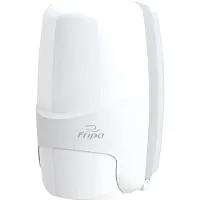 Fripa Zeepdispenser, vulcapaciteit 0,5 liter, kunststof, wit