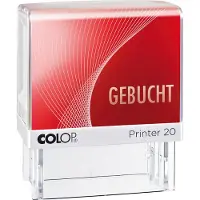 Colop 100672 Tekststempel Rood 38 x 14 mm (bxh)