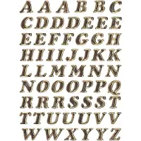 Herma Letteretiketten 4192 Klevend Goud 8 mm 1 Vellen à 61 Etiketten