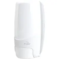 Fripa Zeepdispenser Afmetingen: 13 x 26 x 12,5 cm (B x H x D) Materiaal: kunststof Kleur: wit