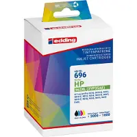 Edding Inktcartridge vervangt HP 963XL, 3JA30AE Compatibel Combipack Zwart, Cyaan, Magenta, Geel EDD-696 18-696