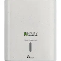 Papernet Simplify Z/W-vouw Dispenser voor papieren handdoeken 421336 Wit Hout
