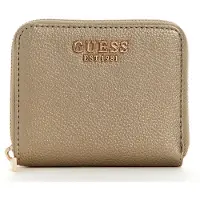 GUESS portemonnee Laurel II SLG Small Zip Around Wallet Pewter Taupe