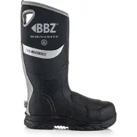 Buckbootz Werklaars BBZ9000 S5S Zwart | Zwart | Maat 42 - 5055138025574
