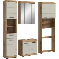 Furnilux Scout badkamercombinatie kasjmier mat mdf tz evoke oak nb