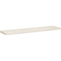 CLP zitkussen tuinbank - 8 cm dik - ritssluiting - weerbestendig - wasbaar - schuimvulling - 600D Oxford-stof - creme