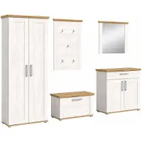 Furnilux Verona kledingkastcombinatie Sibiu Larch NB Artisan Oak NB - 37x276x194cm