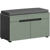 Furnilux Canu bank incl. zitkussen smoke nb basalt grey nb