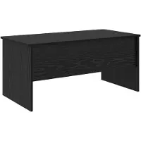 vidaXL Salontafel Zwart Eiken 102 x 50,5 x 46,5 cm Bewerkt hout