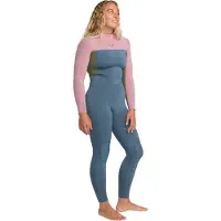 Roxy 2026 Dames Prologue+ 4/3mm Rug Ritssluiting Wetsuit -