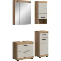 Furnilux Scout badkamercombinatie kasjmier mat mdf tz evoke oak nb