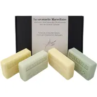 Savon De Marseille Zeep brievenbuscadeau: Ylang Ylang, Citronella, Bamboe, Minot zepen
