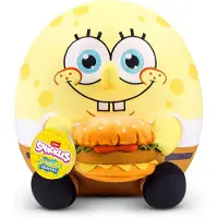 Snackles Gelicentieerd personage SpongeBob Squarepants knuffel van 35 cm (SPONGEBOB SQUAREPANTS) van ZURU