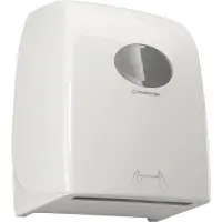 Kimberly Clark Kimberly-Clark Aquarius rolhanddoekdispenser 6959, L 428 x B 338 x H 241 mm, kunststof, wit