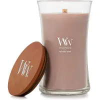 Woodwick patchouli cre large candle