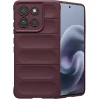IMoshion EasyGrip Backcover voor de Motorola Moto G86 - Aubergine
