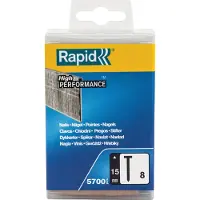 Rapid Galvanized Nails - Fine Wire - No. 8/15mm