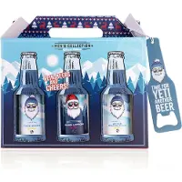 Accentra geschenk set mannen - kerst - six pack - verzorging - leuk geschenk - men s collection - grappig - vegan