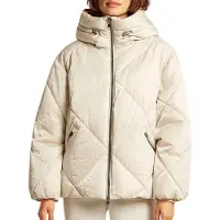 Beaumont Dames Jassen Nowy Puffer Jacket - Creme - Maat 34