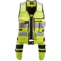 Snickers 4230 AllroundWork High-Vis Gereedschapsvest Klasse 1 High-Vis Geel/Zwart maat 3XL heren