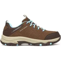 SKECHERS Trego Trail Destiny Dames Chocolade Wandelschoenen