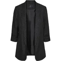 Pieces Blazers 'Bosella' zwart / zilver