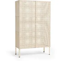 HAY Perforated Cabinet kast large Eggshell