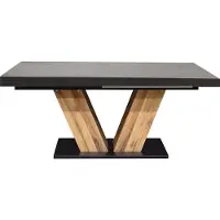 Mäusbacher Komfort 2.0 eettafel hout V-vorm uittrekbaar