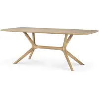 Ethnicraft X eettafel eiken rechthoekig