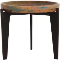 SIT Möbel FIUME bijzettafel metaal/oud hout