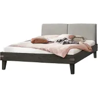 Hasena Alino massief houten bed acacia vintage