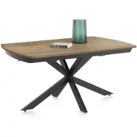 Henders & Hazel Pavalon uittrekbare tafel HPL/metalen onderstel