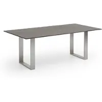 NIEHOFF SITZMÖBEL Niehoff zitmeubel Primus tafel recht sledeonderstel