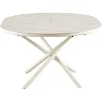 SalesFever eettafel Ø120 cm wit