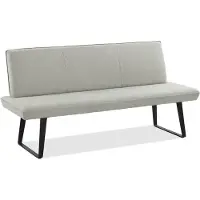 Niehoff Elba volledig gestoffeerde bank staal Alpine beige