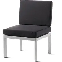 Sieger Lugo Lounge Basis Aluminium incl. rug-/zij-/verbindingsstuk