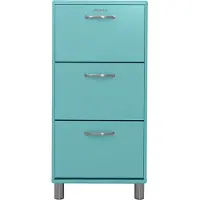 Tenzo Malibu schoenenkast metaal/hout 58x24x121 cm