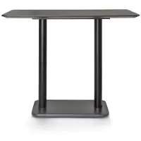 Coco Maison Brest hoge tafel marmer lichtgrijs