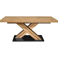 Mäusbacher Komfort 2.0 eettafel houtmateriaal X-vorm uittrekbaar