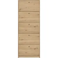Mäusbacher klapschoenenkast met 5 kleppen 60x168x16 cm