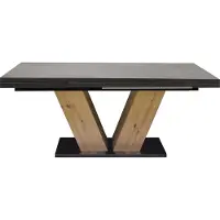 Mäusbacher Komfort 2.0 eettafel hout V-vorm uittrekbaar