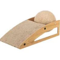 Trixie krabhelling mdf met krabkarton en juten bal Per stuk