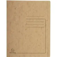Exacompta Snelhechter 39988E A4 Gewafeld karton 27,2 (B) x 0,2 (D) x 31,8 (H) cm Bruin Pak van 25