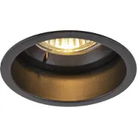 SLV Inbouwspot Horn GU10 Blowerdoor getest zwart