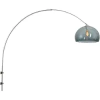 Steinhauer Wandlamp Sparkled Light 1481ST+K11130S Staal-Grijs Kunststof