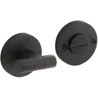 Intersteel WC-sluiting Shiraat verdekt ø55x8mm PVD Zwart
