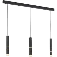 Pure Zwarte hanglamp Pure Vega 3-lichts